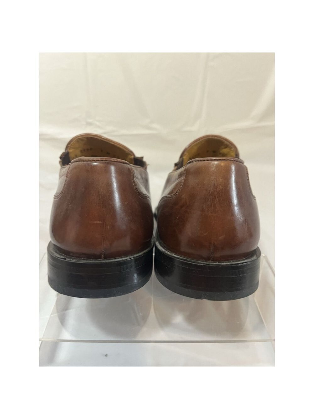 Johnston & Murphy Driver Woven Slip On Loafer size 8 M Brown - Picture 5 of 15